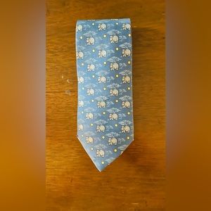 Hermes luxury silk tie